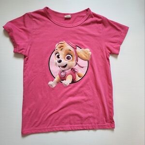 Paw Patrol Skye Girls Pink T Shirt Tops